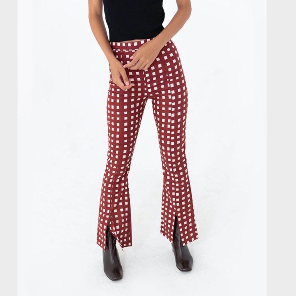 Cooper Pant: Canyon Red Print